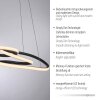 Paul Neuhaus Verlichting TWIST Hanglamp LED Zwart, 1-licht