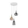 Trio verlichting Aldea Hanglamp Wit, 3-lichts