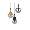Trio verlichting Aldea Hanglamp Wit, 3-lichts