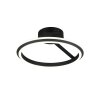 Trio verlichting Amador Plafondlamp LED Zwart, 1-licht