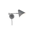 Trio verlichting Cosima Wandlamp Antraciet, 1-licht