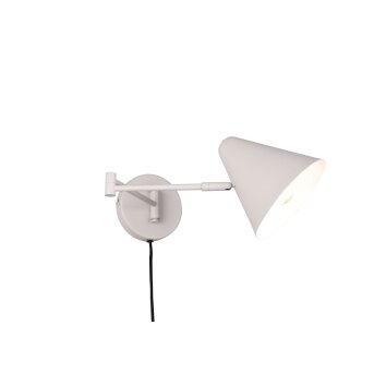 Trio verlichting Cosima Wandlamp Grijs, 1-licht