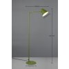 Trio verlichting Cosima Staande lamp Groen, 1-licht