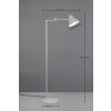 Trio verlichting Cosima Staande lamp Grijs, 1-licht