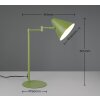 Trio verlichting Cosima Tafellamp Groen, 1-licht