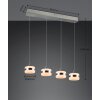Trio verlichting Dios Hanglamp LED Nikkel mat, 4-lichts