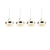 Trio verlichting Dios Hanglamp LED Nikkel mat, 4-lichts