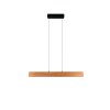Trio verlichting Edgewood Hanglamp LED Hout licht, 1-licht