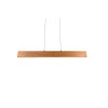 Trio verlichting Edgewood Hanglamp LED Hout licht, 1-licht