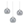 Trio verlichting Flynt Hanglamp LED Chroom, 3-lichts