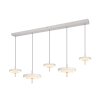 Trio verlichting KEATON Hanglamp LED Grijs, 1-licht