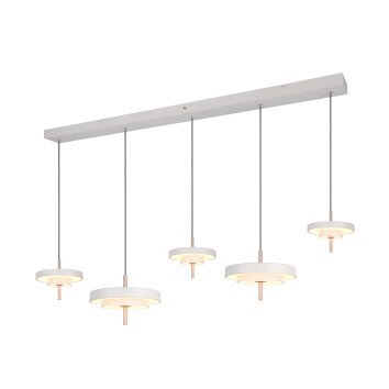 Trio verlichting KEATON Hanglamp LED Grijs, 1-licht