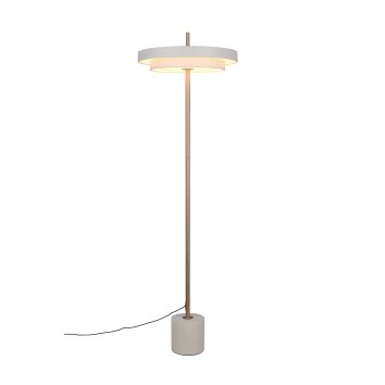 Trio verlichting KEATON Staande lamp LED Grijs, 1-licht