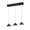 Trio verlichting Laguna Hanglamp LED Zwart, 3-lichts