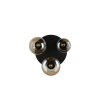 Trio verlichting Lumina Plafondlamp Zwart, 3-lichts