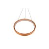 Trio verlichting Lynwood Hanglamp LED Hout licht, 1-licht