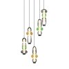 Trio verlichting Minerva Hanglamp LED Kleurrijk, 5-lichts