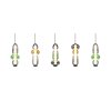 Trio verlichting Minerva Hanglamp LED Kleurrijk, 5-lichts