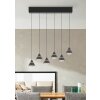 Trio verlichting Romeo Hanglamp LED Zwart, 6-lichts