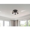 Trio verlichting Romeo Plafondlamp LED Zwart, 5-lichts