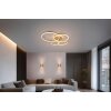 Trio verlichting Soka Wandlamp Goud, 2-lichts
