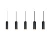 Trio verlichting Soka Hanglamp Zwart, 5-lichts