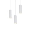 Trio verlichting Soka Hanglamp Wit, 3-lichts