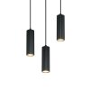 Trio verlichting Soka Hanglamp Zwart, 3-lichts