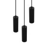 Trio verlichting Soka Hanglamp Zwart, 3-lichts