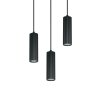Trio verlichting Soka Hanglamp Zwart, 3-lichts