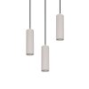 Trio verlichting Soka Hanglamp Grijs, 3-lichts