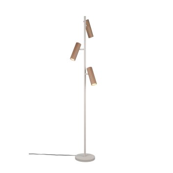 Trio verlichting Soka Staande lamp Bruin, 3-lichts