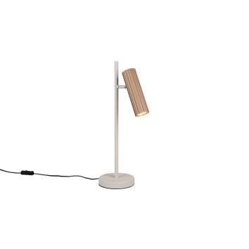 Trio verlichting Soka Tafellamp Bruin, 1-licht