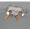 Trio verlichting Soka Plafondspot Bruin, 4-lichts
