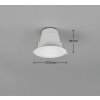 Trio verlichting Virunga Inbouw armatuur LED Wit, 1-licht