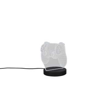 Reality Joy Tafellamp LED Zwart, 1-licht, Kleurwisselaar