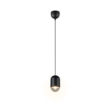 Reality Nara Hanglamp Zwart, 1-licht