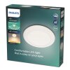 Philips verlichting Cinnaber Plafondlamp LED Wit, 1-licht