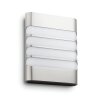 Philips verlichting Raccoon Wandlamp LED Zilver, 1-licht