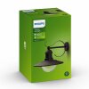 Philips verlichting Topiary Wandlamp Zwart, 1-licht