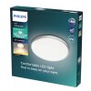 Philips verlichting Twirly Plafondlamp LED Grijs, 1-licht