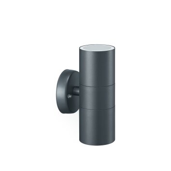 Philips verlichting Kylis Wandlamp voor buiten Zwart, 1-licht