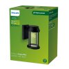 Philips verlichting Bellini Wandlamp voor buiten Zwart, 1-licht