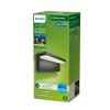 Philips verlichting Bustan Wandlamp voor buiten LED Antraciet, 1-licht
