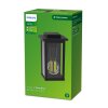 Philips verlichting Mirth Wandlamp voor buiten Zwart, 1-licht