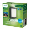 Philips verlichting Samondra Wandlamp voor buiten LED Antraciet, 1-licht