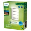 Philips verlichting Python Wandlamp voor buiten LED Zilver, 1-licht