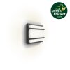 Philips verlichting Petronia Wandlamp voor buiten LED Antraciet, 1-licht