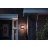 Philips verlichting Petronia Wandlamp voor buiten LED Antraciet, 1-licht