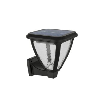 Philips verlichting Vapora Wandlamp LED Zwart, 1-licht